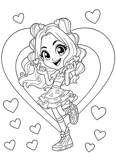 Belinha para colorir e imprimir