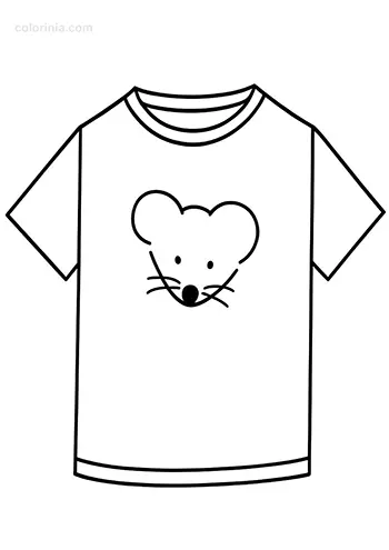 Camisa do robson abreu dos rosas para colorir