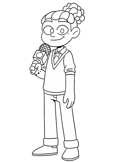 jay mundo torajo para colorir
