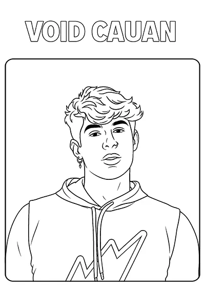 void cauan desenho para colorir