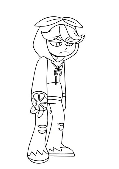 Zack Mundo Torajo para colorir